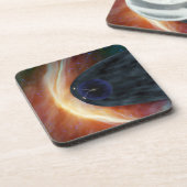 乱流宇宙を探索する2つのボイジャー宇宙船。 コースター (左側)