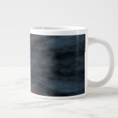 乱流宇宙を探索する2つのボイジャー宇宙船。 ジャンボコーヒーマグカップ (右)