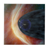 乱流宇宙を探索する2つのボイジャー宇宙船。 タイル (正面)