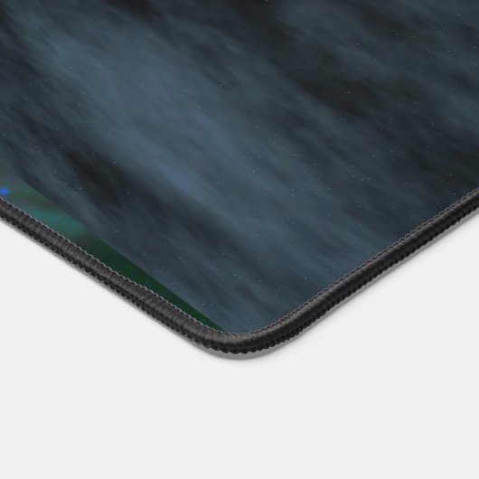 乱流宇宙を探索する2つのボイジャー宇宙船。 デスクマット (コーナー)