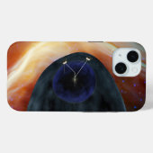 乱流宇宙を探索する2つのボイジャー宇宙船。 Case-Mate iPhoneケース (裏面 (横))