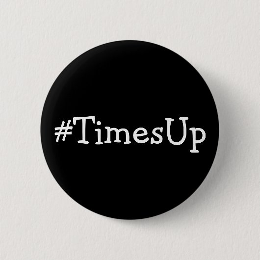 乱用および悩みの種に対する#TimesUpの団結 缶バッジ (正面)