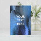 乱雑なサイバーパンクのテクスチャカ空白のード 招待状 (スタンド正面)