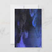 乱雑なサイバーパンクのテクスチャカ空白のード 招待状 (裏面)