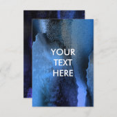 乱雑なサイバーパンクのテクスチャカ空白のード 招待状 (正面/裏面)