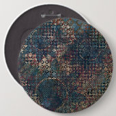 乱雑なパッチワークの質感 缶バッジ (正面&裏面)