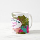 乱雑な人生は芸術を作る コーヒーマグカップ (正面右)