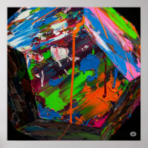 乱雑な幾何学的アート