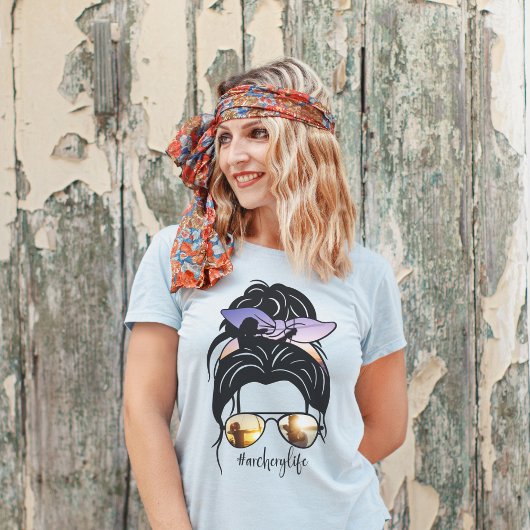 乱雑な弓道の人生 Tシャツ