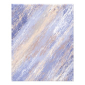 乱雑な抽象芸術ブルーとベージュ絵を描ストローク フォトプリント            (正面)