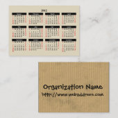 乱雑な汚れたビート擦り切れた箱での生活 名刺 (正面/裏面)