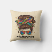 乱雑な誇りを持った自閉症の母 クッション (裏面)