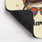 乱雑な誇りを持った自閉症の母 マウスパッド (コーナー)