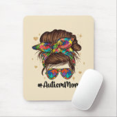 乱雑な誇りを持った自閉症の母 マウスパッド (マウス)