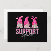 乳おもしろい癌の支援部隊 ポストカード (正面/裏面)