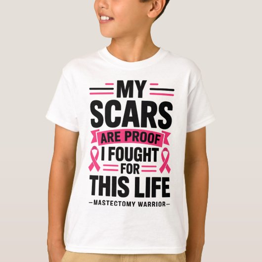 乳おもしろい腺切除術1 Tシャツ (正面)