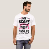 乳おもしろい腺切除術1 Tシャツ (正面フル)