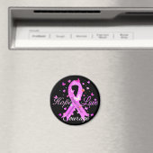 乳がんが愛の勇気を願う マグネット (インサイチュ (食洗機))