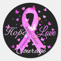 乳がんが愛の勇気を願う