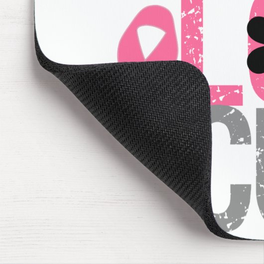 乳がんが愛の治療の贈り物を望む マウスパッド (コーナー)