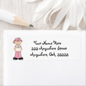 乳がんが治癒差出人住所ラベル ラベル (インサイチュ)