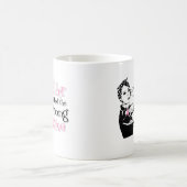 乳がんが間違った深呼吸を取り除いた コーヒーマグカップ (中央)