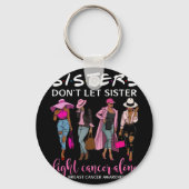 乳がんだけで姉に闘わせないこと キーホルダー (正面)