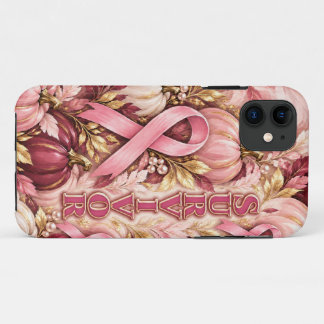乳がんとカボチャのスマホケース iPhone 11 ケース