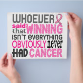 乳がんと言う人 チラシ (手)