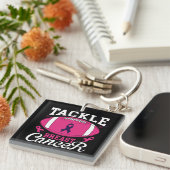 乳がんに取り組む キーホルダー (正面右)