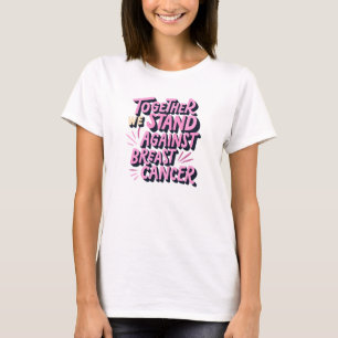 乳がんに対して権限を与えられる Tシャツ