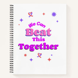 乳がんの克服に関するデザイン ノートブック