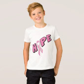 乳がんの希望 Tシャツ (正面フル)