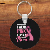 乳がんの支援 キーホルダー (正面)