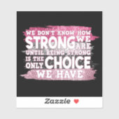 乳がんの支援 シール (シート)