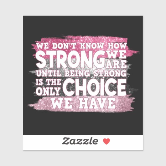 乳がんの支援 シール (シート)