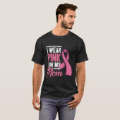乳がんの支援 Tシャツ (正面フル)