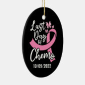 乳がんの最後の日カスタム付 セラミックオーナメント (右)