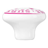 乳がんの疲労 セラミックノブ (側面)