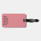 乳がんの認識度 ラゲッジタグ (裏面横)