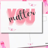 乳がんの贈り物に力を与えることは問題だ ポストカード