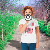 乳がんの贈り物に力を与えることは問題だ Tシャツ