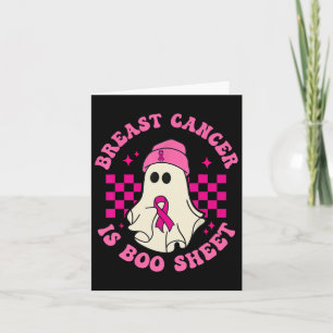 乳がんはブシートハロウィーン乳がん カード