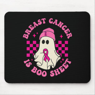 乳がんはブシートハロウィーン乳がん マウスパッド