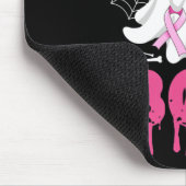 乳がんはブシートハロウィーン乳がん マウスパッド (コーナー)