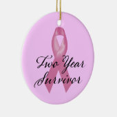 乳がんを克服したオーナメント2年 セラミックオーナメント (右)