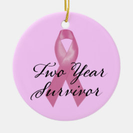 乳がんを克服したオーナメント2年 セラミックオーナメント