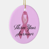 乳がんを克服したオーナメント3年 セラミックオーナメント (右)
