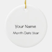 乳がんを克服したオーナメント3年 セラミックオーナメント (裏面)