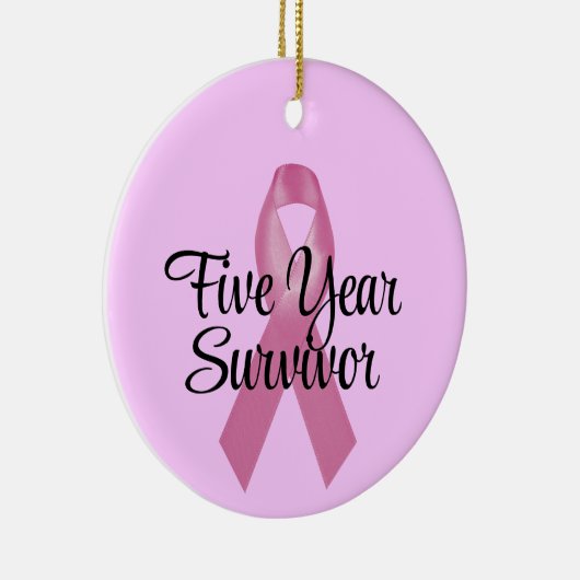 乳がんを克服したオーナメント5年 セラミックオーナメント (右)